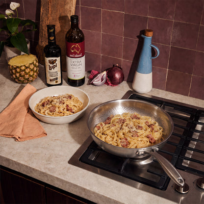 Nonna's Kitchen - Hand Hammered Titanium Pan