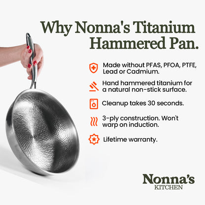 Nonna's - Titanium Hammered Pan