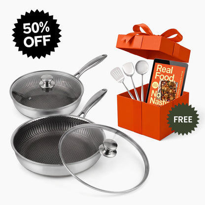 Nonna's Kitchen - CookPure Hybrid Pan