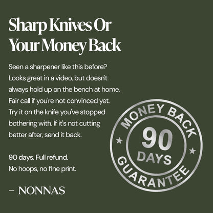 Nonna's Rolling Knife Sharpener