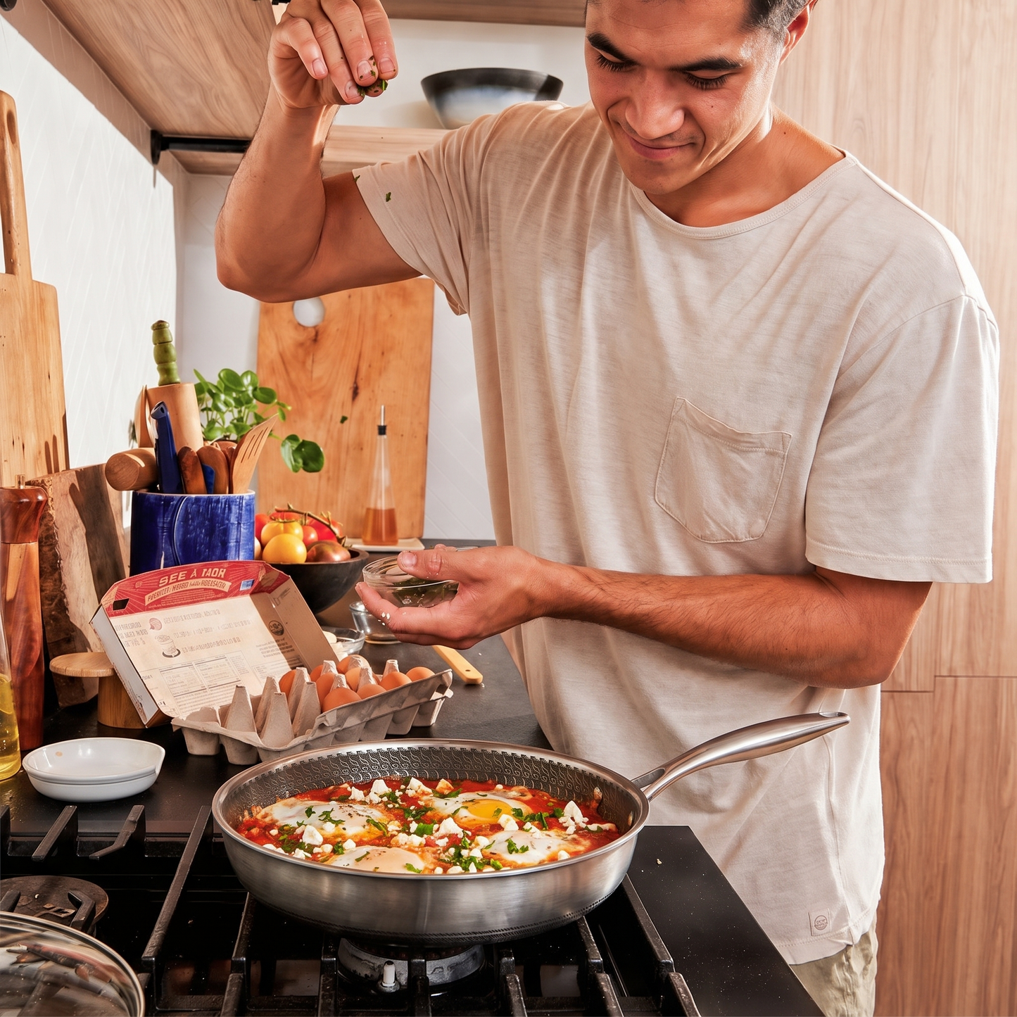 Nonna's Kitchen - CookPure Hybrid Pan
